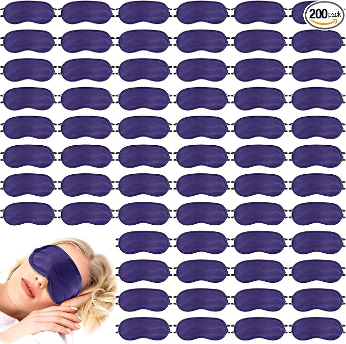 Tarpop 200 Pcs Eye Mask Sleeping Blindfold Eye Cover by Tarpop