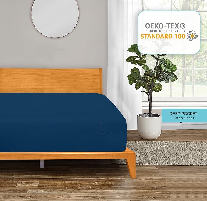 Royale Linens Fitted Sheet California King - Image 7