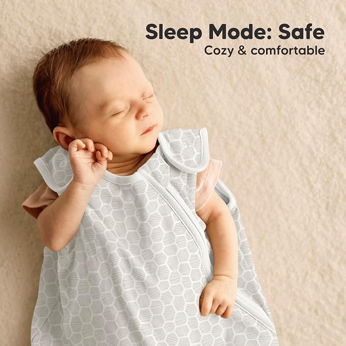 2-Pack Organic Baby Sleep Sacks, 100% Cotton - Image 7