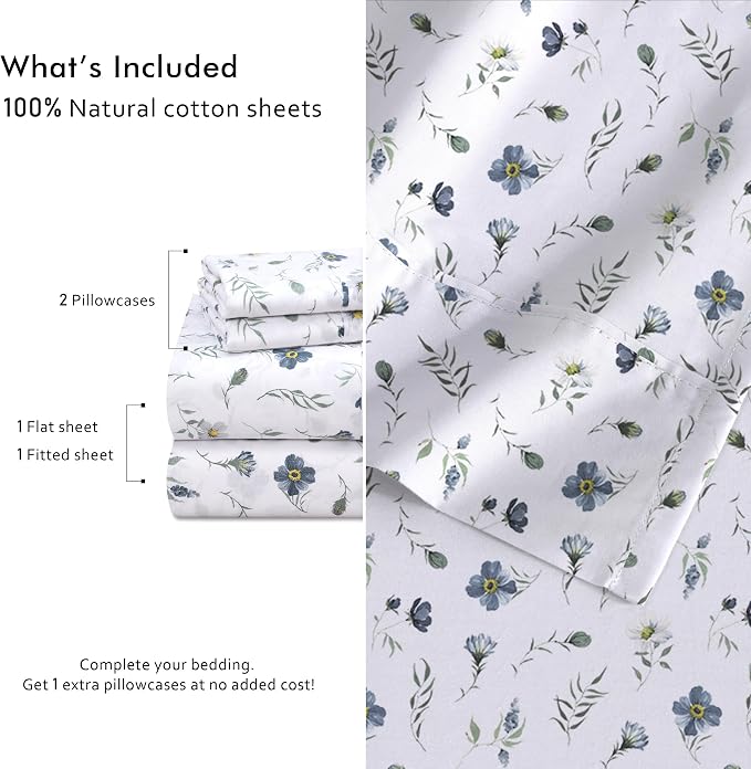 RUVANTI 4 Pcs Cotton Sheets - Image 4