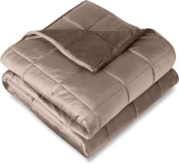 Bare Home Weighted Blanket Twin or Full Size 10lb by BareHome