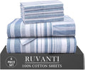 RUVANTI 6 Pcs Cotton Sheets by Ruvanti