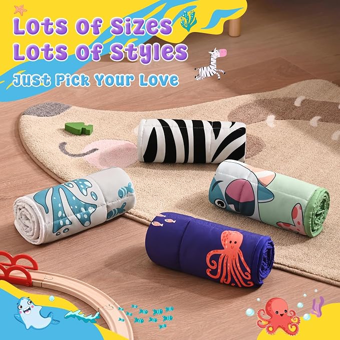 anfie Weighted Lap Pad 2 Pounds, Weighted Blanket Cooling Blanket - Image 6