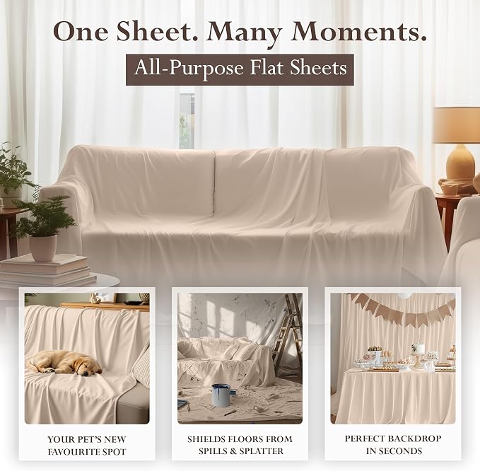 Utopia Bedding Flat Sheet - Image 5