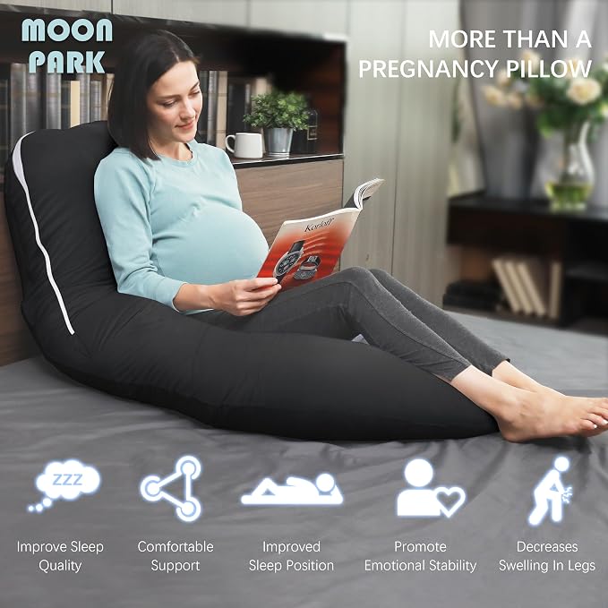 MOON PARK Pregnancy Pillows for Sleeping - Image 4