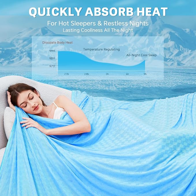 AmyHomie Cooling Summer Blanket - Image 2