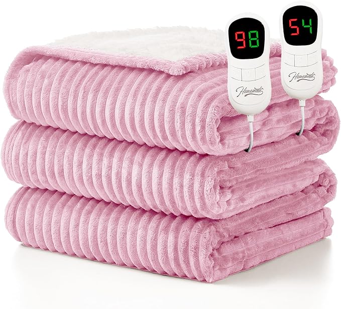 Homemate Electric Heated Blanket Queen Size by Homemate