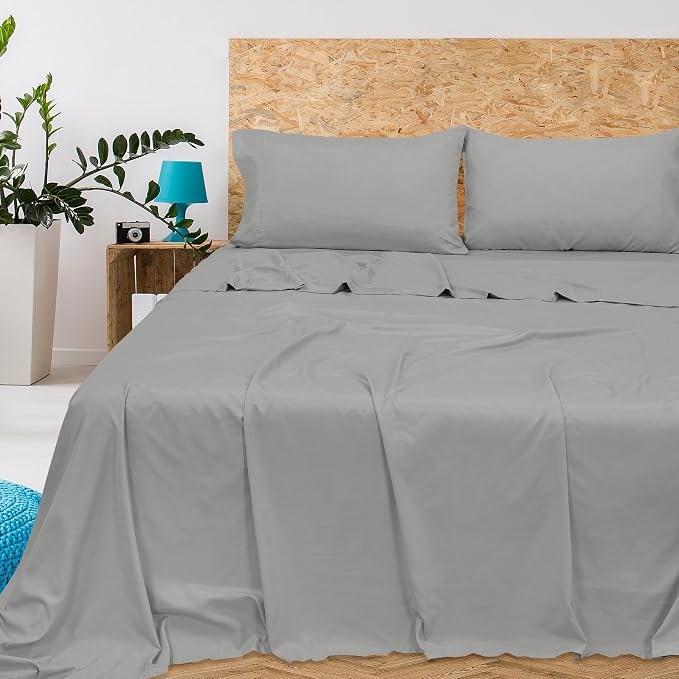 Royale Linens 300 Thread Count 100% Long Staple Combed Cotton Flat Sheet - Image 8