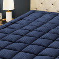 HYLEORY California King Mattress Pad Quilted Fitted Mattress Protector Cooling by HYLEORY-YourBeddingExpert
