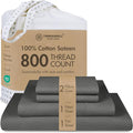 Threadmill Luxury 100% Cotton Queen Bed-Sheets by ThreadmillHomeLinen