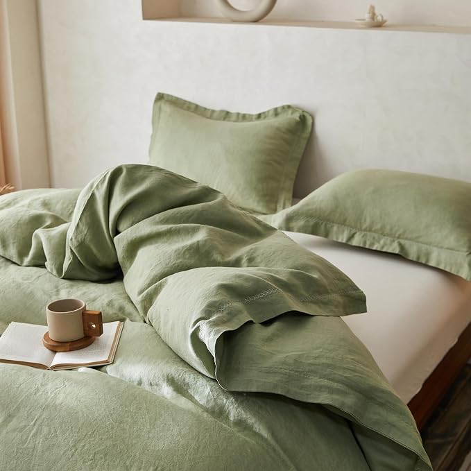 Simple&Opulence 100% Linen Duvet Cover Set - Image 6