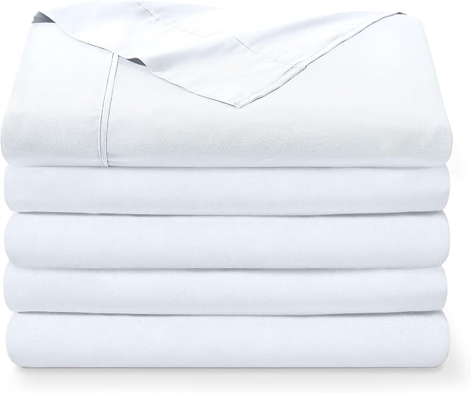Bare Home Queen Flat Sheet by BareHome