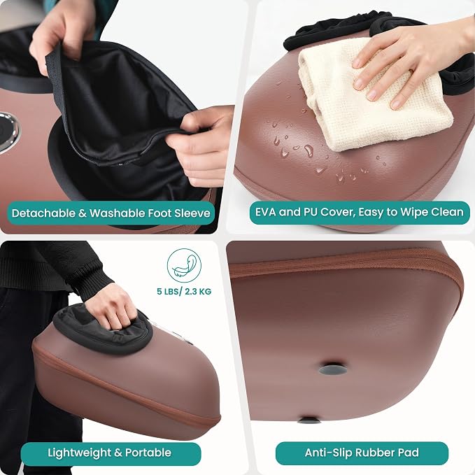 Nekteck Shiatsu Foot Massager Machine - Image 5