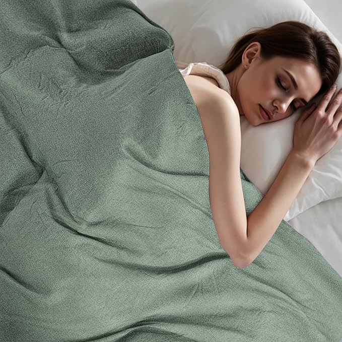 NEXHOME PRO Duvet Cover Queen 100% Washed Cotton, Organic Natural Linen Like - Image 6