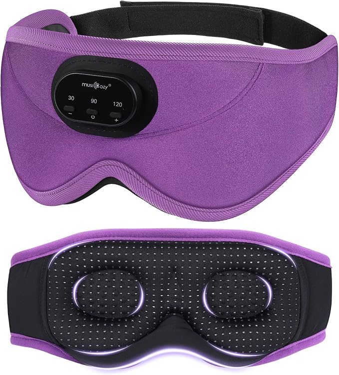 MUSICOZY 3D Bluetooth Sleep Mask by MUSICOZY