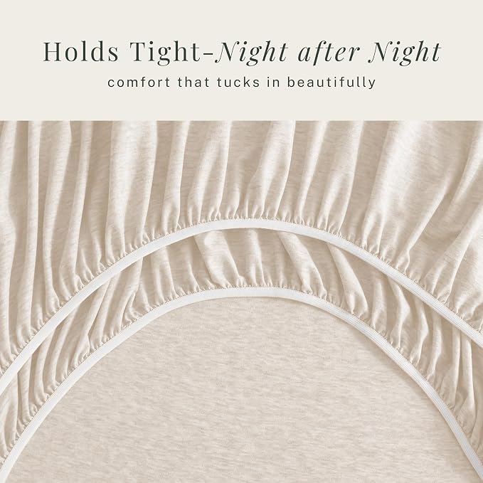Hearth & Harbor Bed Sheets, Luxury Soft 6 Piece Bed Sheet Set Extra Deep Pocket - Image 4