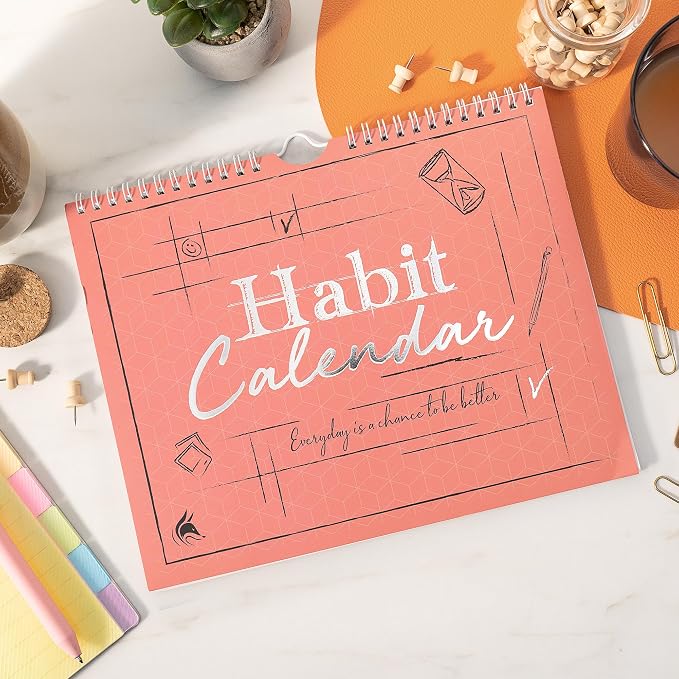 Clever Fox Habit Tracker Calendar – Inspirational Goal Tracker and Habit - Image 5