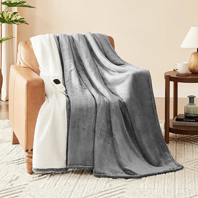 Homemate Electric Heated Blanket Twin Size - Image 2