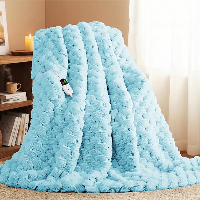 Homemate Heated Blanket Electric Throw by Homemate