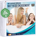 Utopia Bedding Mattress Protector Zippered Full XL Size, 100% Waterproof Bed by UTOPIABEDDING