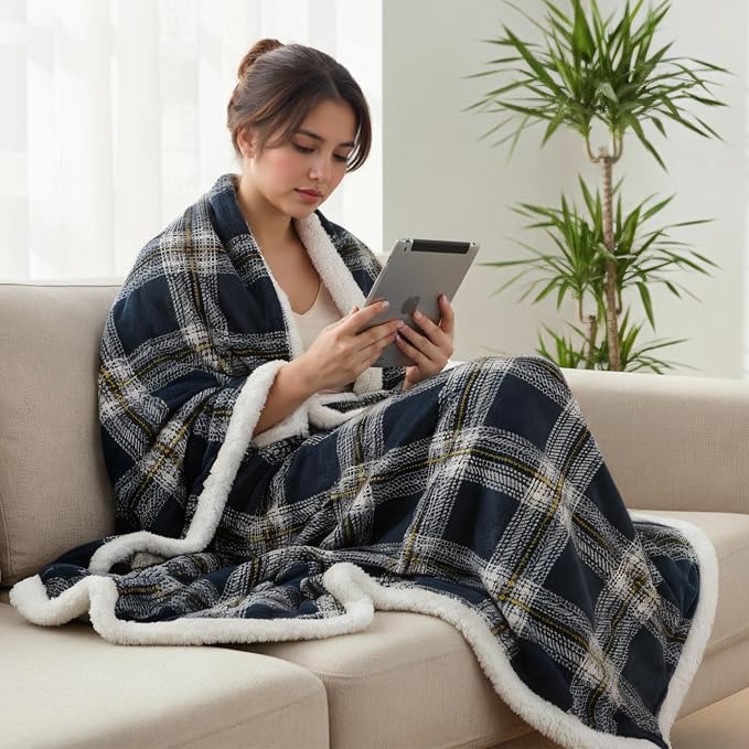 Electric Heated Blanket Full Size 72" x 84" - Image 2