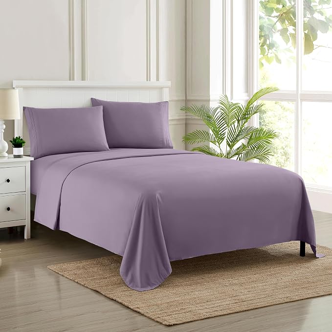 Twin XL Sheets - Breathable Luxury Sheets - 1800 Supreme Collection Extra Soft by SweetHomeCollection