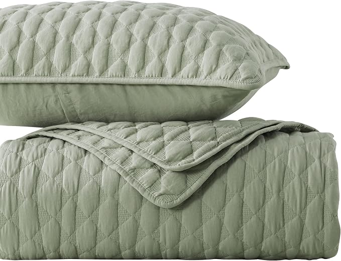 WDCOZY Oversized California Cal King Size Quilt Bedding Sets - Image 9