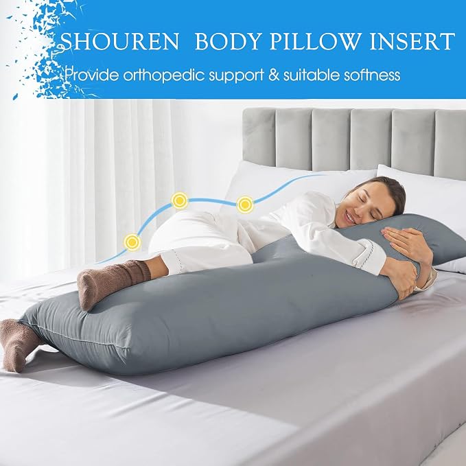 SHOUREN Cotton Body Pillow Insert - Image 3