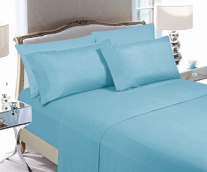 Elegant Comfort Luxury Soft Bed Sheets 1500 Premium Hotel Quality Microfiber - Image 2