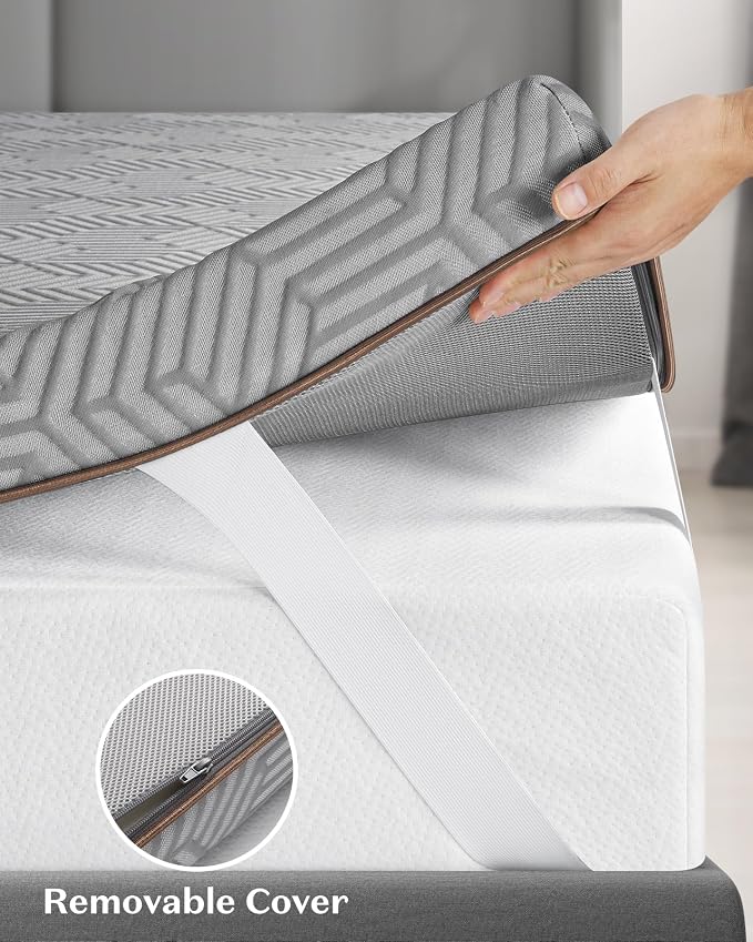BedStory Firm Mattress Topper Twin Size - Image 4