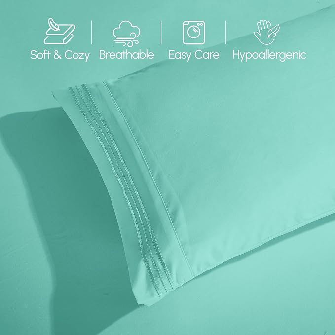 Elegant Comfort Luxurious 1500 Premium Hotel Quality Microfiber Three Line - Image 5