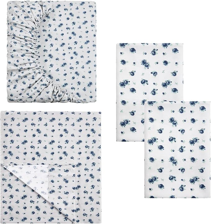 Modern Threads 3-Piece Ultra Soft Microfiber Bed Sheets Set, Wrinkle Free Sheets - Image 8