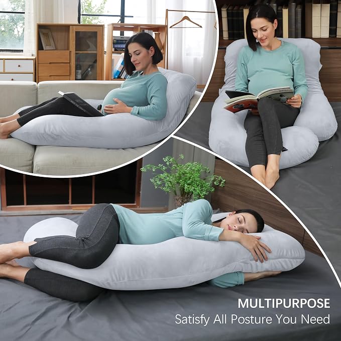 MOON PARK Pregnancy Pillows for Sleeping - Image 6