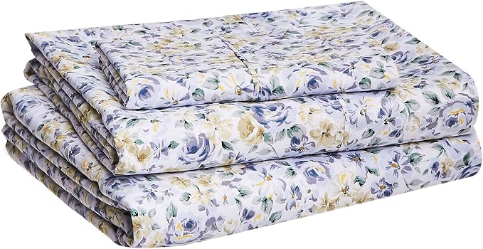 Amazon Basics Lightweight Super Soft Easy Care Wrinkle Free Breathable Brushed - Image 2