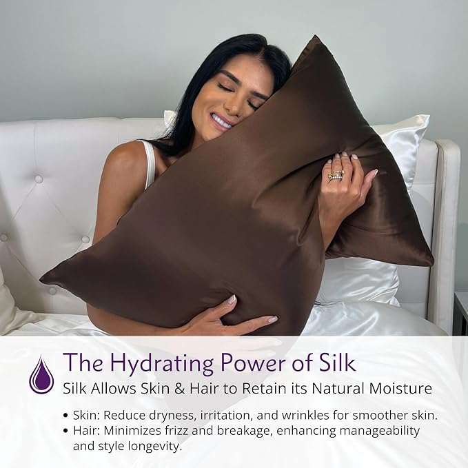 Mulberry Park 100% Silk Pillowcase - Image 4