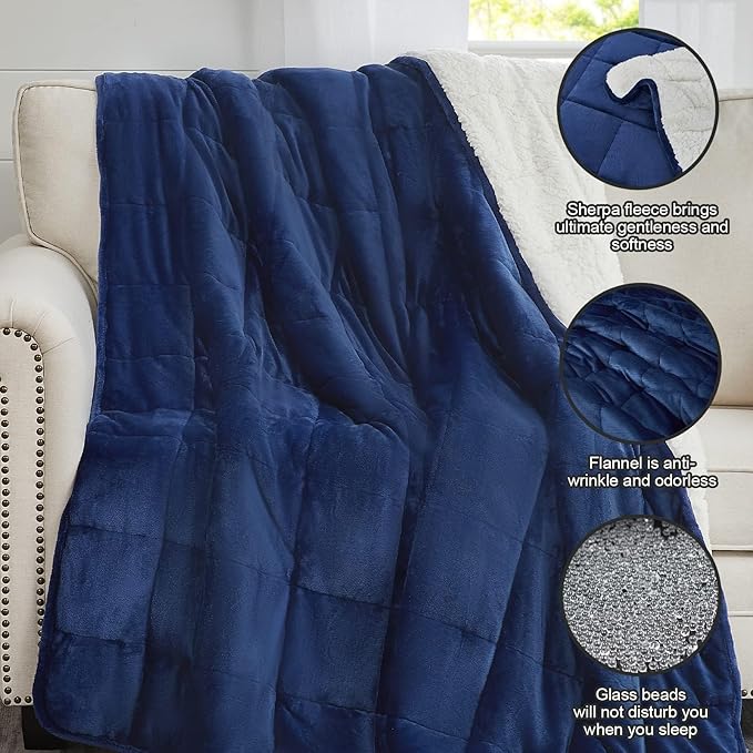 yescool Weighted Blanket for Adults Heavy Blanket for Sleeping Perfect for - Image 6
