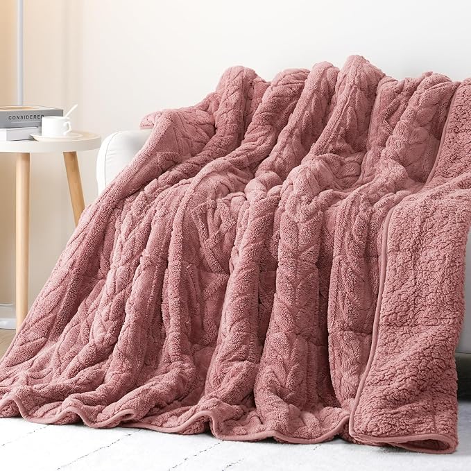 Cottonblue Jacquard Weighted Blanket 20 lbs by Cottonblue