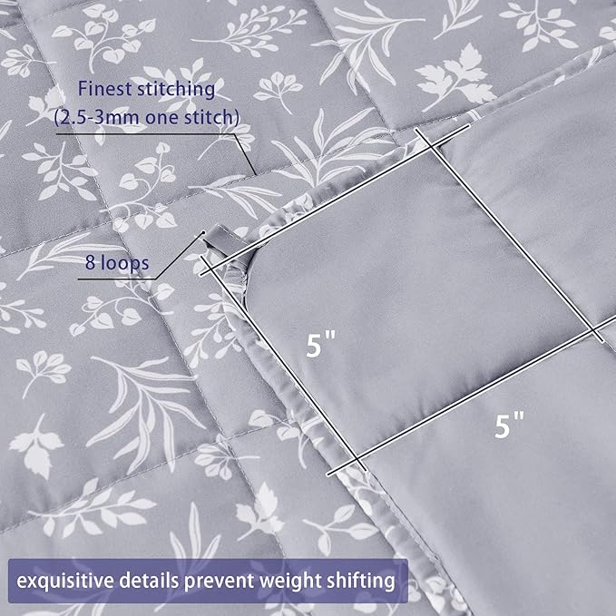 yescool Weighted Blanket for Adults Cooling Heavy Blanket for Sleeping Perfect - Image 4