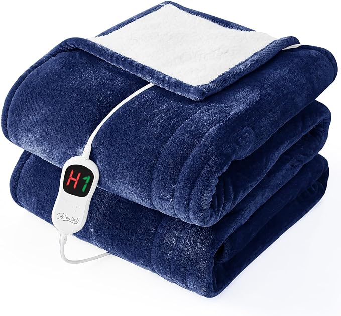 Homemate Electric Heated Blanket Full by Homemate