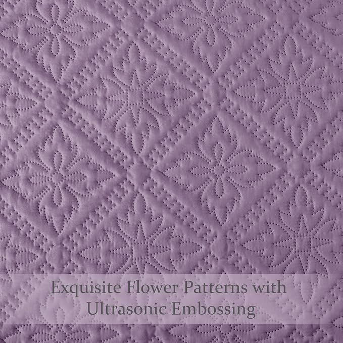 Exclusivo Mezcla Queen Quilt Bedding Set, Lightweight Soft Bedspreads Coverlets - Image 5