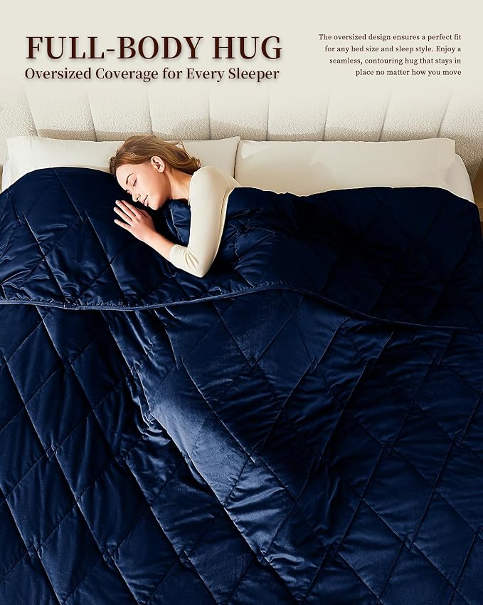 L'AGRATY King Size Weighted Blanket - Image 7
