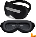 Blackout Eye Mask for Sleep, Women Men Sleeping Mask for Lash Extensions by FACEMOON