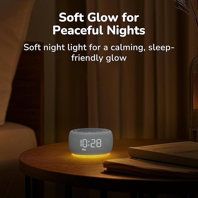 Buffbee Alarm Clock with Sound Machine - Image 5