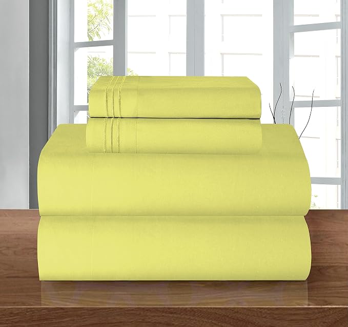 Elegant Comfort Luxury 1500 Premium Hotel Quality Microfiber 4-Piece Sheet Set - Image 2