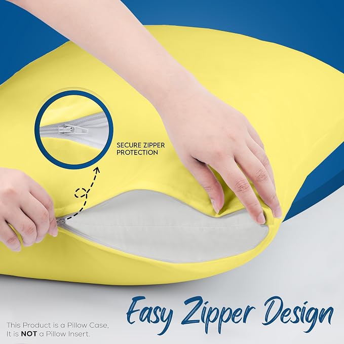Utopia Bedding Premium 100% Waterproof Pillow Protectors - Image 4