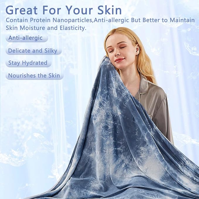 Topcee Cooling Blankets for Hot Sleepers, Arc-Chill Q-Max >0.5 Cool Fiber - Image 2