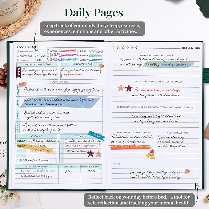 Mental Health Journal, Anxiety & Guided Journal - Image 3