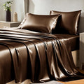 CozyLux Satin Sheets King Size Sheet Set by CozyLux