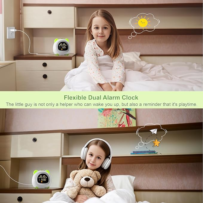 ANALOI Alarm Clock for Kids, Ok to Wake Clock for Kids - Image 4