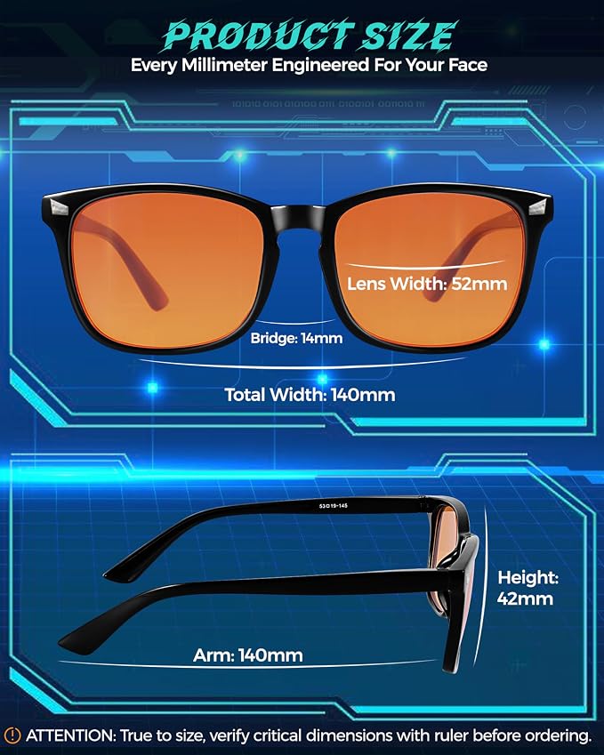 2 Packs Professional Sleep Glasses - Image 8
